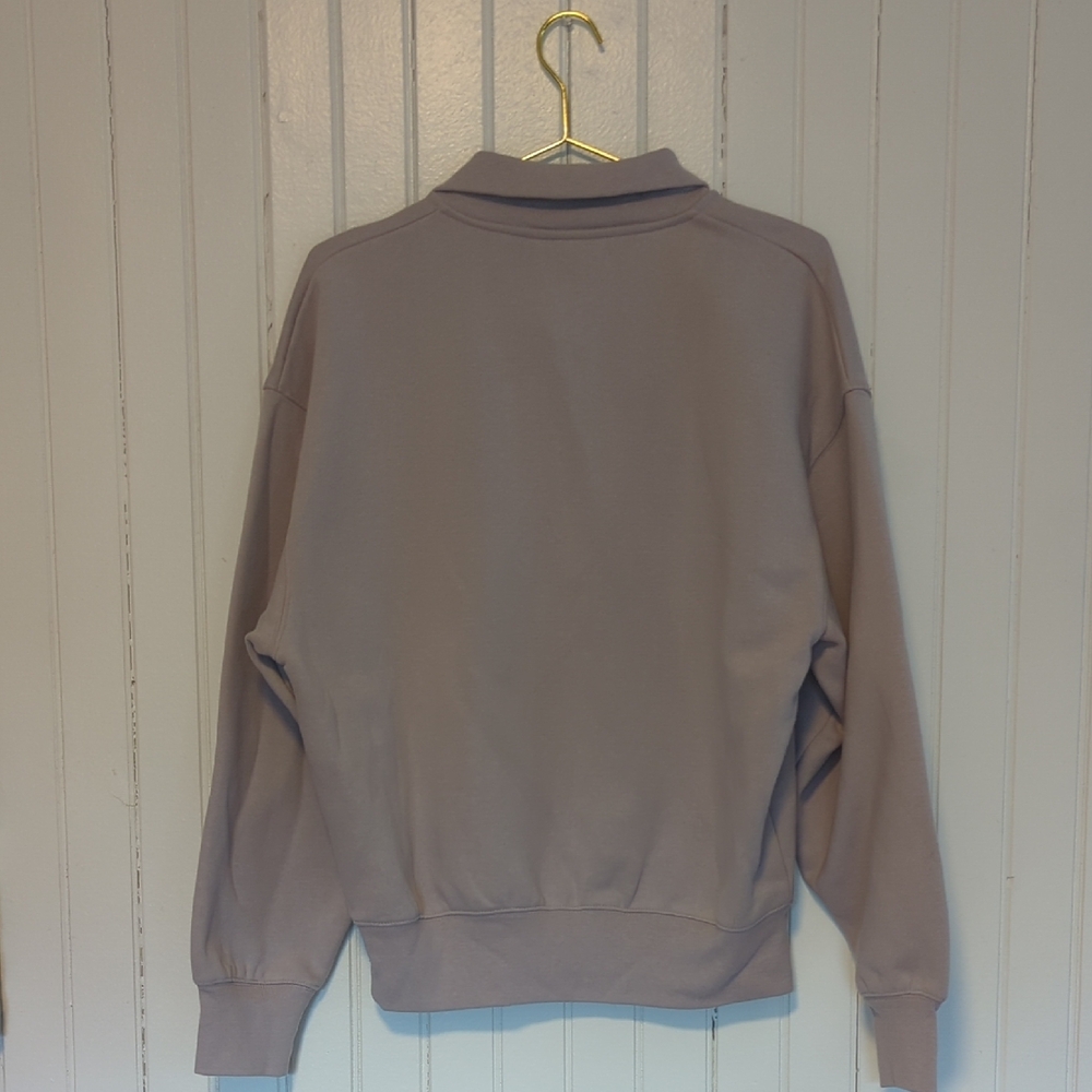 Purple Collared Sweatshirt - Picture 4 of 5